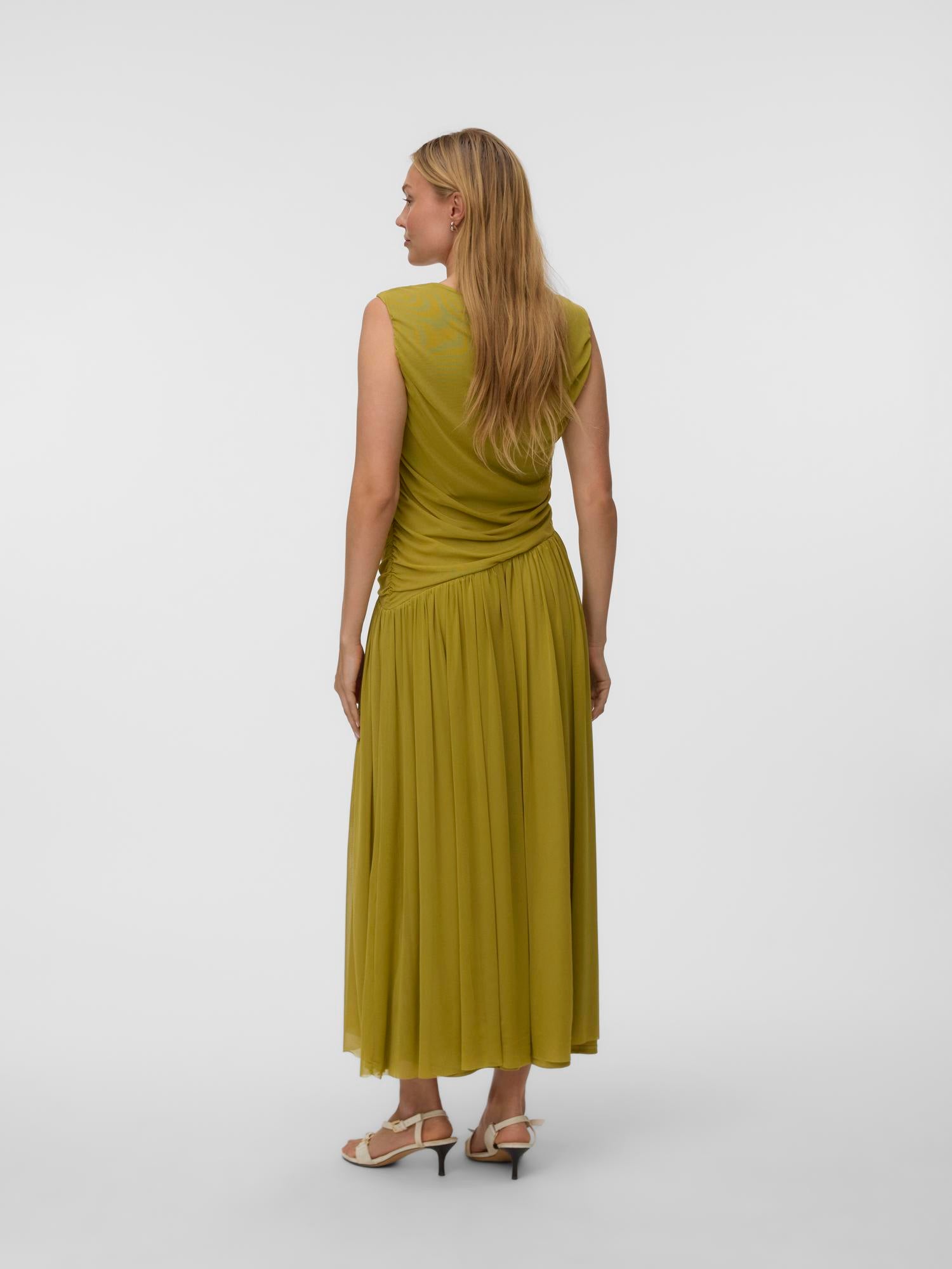 VMPENELOPE Long dress - Pickled Pepper